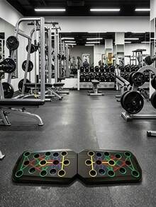 Multifunctional Push‑Up Board For Men And Women, For Chest, Shoulder, Back And Arm Training, Equipped With Non‑Slip Base, Suitable For Home Fitness, Effectively Improve Workout Effect - Multicolor - View 7
