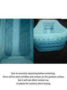 3-Layer Durable Inflatable Pool - Portable Summer Backyard, Garden, Camping Pool, Multiple Sizes, Suitable For Parties, Music Festivals, And Outdoor Entertainment, New Year-Halloween-Christmas Holiday Gifts - Antarctic Glacier Inflatable Swimming Pool - View 7