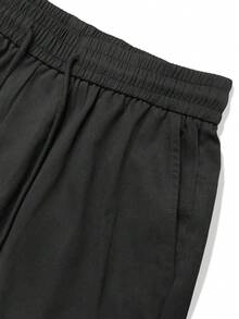Manfinity Hypemode Men's Plus Size Casual Loose Cargo Pants - Black - View 5