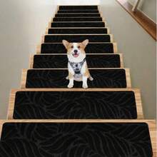 1/7/15pcs Non-Slip Stair Tread Mat With Self-Adhesive Backing Indoor Step Mat, Non Slip Stair Treads Carpet, Stairs Carpet - multicolor - View 38