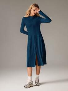 OutZeal Women Sun-Proof Jacket Daily Casual Long Length Extended Brim With Mask Outdoor Top - Navy Blue - View 5