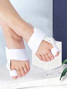 2pcs Unisex Adjustable Toe Separators, Toe Spacers, Toe Dividers, Fits Both Left And Right Feet - Multiple Styles - View 6