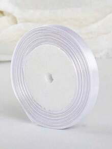 25 Yards/Rolls 1cm Width Satin Ribbon Braided Thin Tape Gift Wrapping Cake Packaging Material Bowknot Ribbon Valentines - Multicolor - View 9