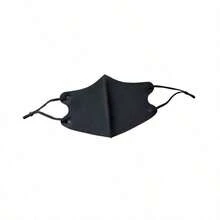 Adjustable Adult Silk Face Mask Dustproof And Sunscreen, 3d Design - Black - View 5
