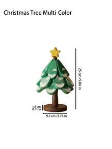 5 Packs Solid Wood High Temperature Resistant Non Slip Scald Reusable Christmas Tree Heat Insulation Mat Elegant Home Desktop Pot Cup Table Decor - View 10