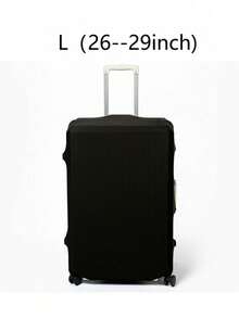 1PC M/L/XL Elastic Luggage Cover Luggage Protective Cover Luggage Cover Storage Suitcase Cover Trolley Case Luggage Protective Dust Cover - Black - View 7