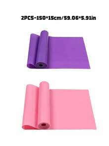 2/3/4 Pcs Resistance Bands Set, Workout Bands For Yoga, Strength Training, Pilates And Stretching Exercises, Ideal Gift For Back To School, Halloween And Christmas - Multicolor - View 9