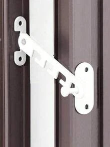 1/2 Cerradura de para ventana fija, Cerradura de para ventana de metal, Cerradura para ventana deslizante, Cerradura de para ventana, Protección de , Decoración del hogar - Multicolor - Ver 9