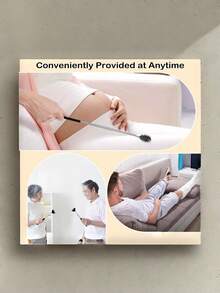 Retractable Massage Hammer & Back Scratcher, Adjustable Tapping Massager Stick, Multi-Function Health Care Tool, Portable Body Relaxation Device For Home Use - multicolor - View 5
