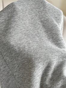 SHEIN Maternity Casual Versatile Sweatpants With Pockets And Drawstring Waist For Daily Wear - Grey - View 5
