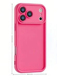 Casing Pelindung Premium Lembut, Ramah Kulit, Tahan Benturan untuk iPhone 17 Pro Max, Tipis, Tahan Lama, Anti Gores, Anti Selip, dan Melindungi Kamera. - Mawar Kunang-kunang - View 3