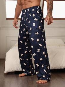 DAZY Pantalones de estar en casa para hombre a cuadros multicolor primavera/verano - Multicolor - Ver 6