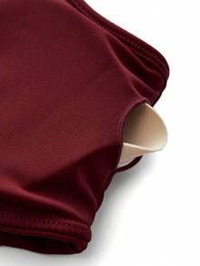 SHEIN Cheerettes 2件組女款素色休閒日常細肩帶運動內衣 - 彩色 - 查看 6