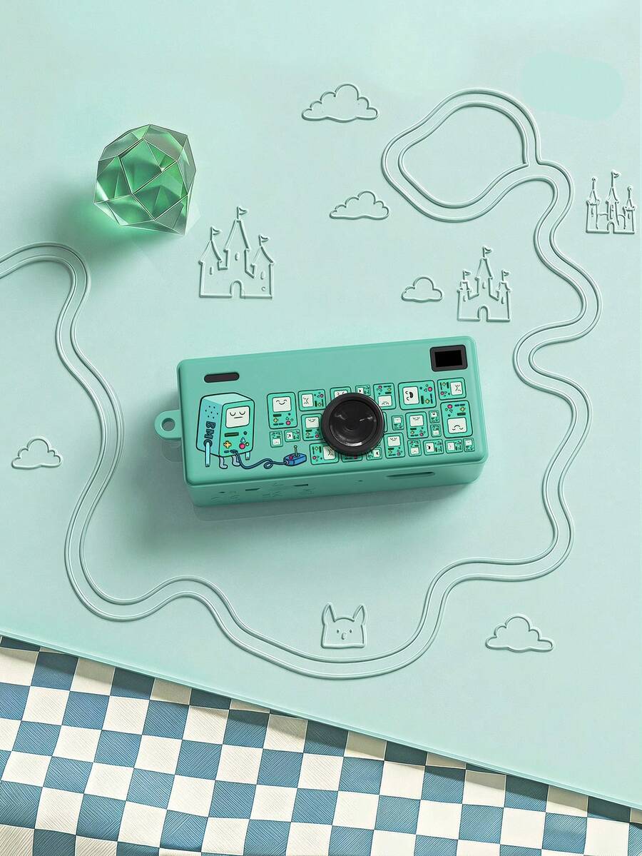 ADVENTURE TIME X Joivida Mini Keychain Camera, Thumb Carema, 1080 P FHD Mini Retro Digital Camera, Tiny Portable Small CCD Cameras, Vintage Compact Micro Cameras - View 1