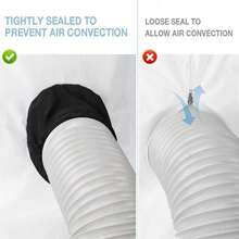 3 Meters Universal Waterproof Window Seal Strip, Suitable For Portable Air Conditioner Tilt Window, Adjustable AC Accessory - 3M - View 3