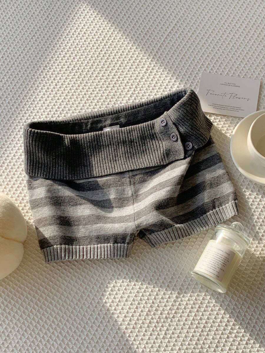 Comfortcana Women Casual Summer Knit Pants In Fall/Winter - Grey - View 1