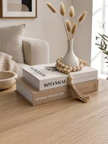 2PCS Openable Decorative Book Box Set Fashion Storage Display For Coffee Table Bookshelf Mantel Home Decor Photo Keepsake Organizer - Storage Box - View 2