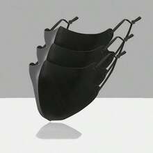 Adjustable Adult Silk Face Mask Dustproof And Sunscreen, 3d Design - Black - View 4