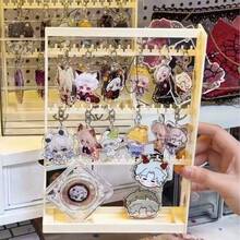 Display Stand, Baraziku Key Chain Holder, Phone Lanyard, Anime Merchandise, Small Storage Box, Pin Display Rack, High-End Elegant Earrings, Earrings, Necklaces, Bracelets, Jewelry, Large Capacity Luxury - Multicolor - View 9