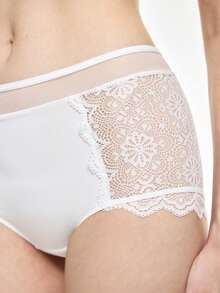 Bralution Women's Lace Ruffle Casual Everyday Triangle Panties 3pcs/Pack - Multicolor - View 11