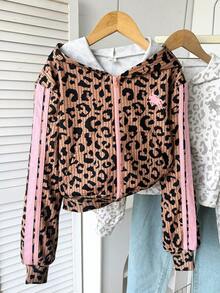 SHEIN 2PCS Tween Girls Sweatshirts - Multicolor - View 4
