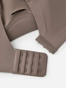 LUVLETTE Plus Earth Tone 無線全罩式無痕側撐休閒內衣 Bralette 運動運動內衣 不顯內衣痕 基礎款 SizeFreedom Bra - 棕色 - 查看 8