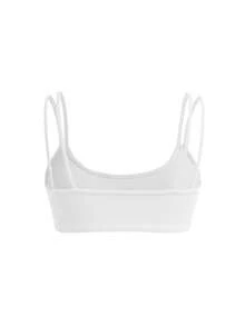 SHEIN Cheerettes 2件組女款素色休閒日常細肩帶運動內衣 - 彩色 - 查看 11