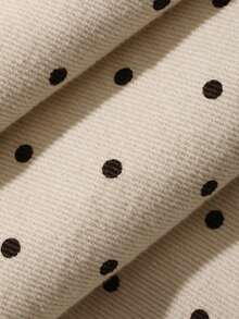Women's Casual Polka Dot Denim Overalls And Jumpsuits Cute Tops Vacation - Apricot - View 7