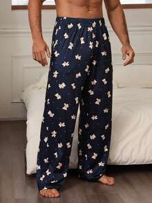 DAZY Pantalones de estar en casa para hombre a cuadros multicolor primavera/verano - Multicolor - Ver 4