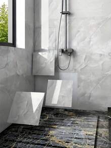10 20PCS Marble Pattern Wall Panels Self Adhesive Splash Back Tile For Kitchen Bathroom Living Room Bedroom Fireplace Shower Home Decor Easy Install Waterproof Durable Modern - multicolor - View 4