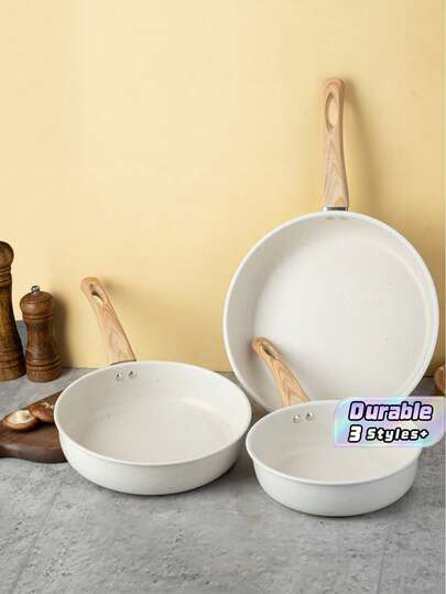 Large Capacity Multi-Function Flat Bottom Pan For Home Kitchen
