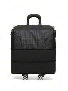 Large Wheeled Travel Luggage Bag, Expandable And Foldable, Detachable Wheels, Carry-On Travel Bag - A - View 4