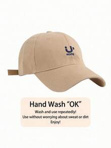 Topi kasual pelindung UV, potongan rendah, sempurna untuk musim panas, topi golf pria dan wanita. Tersedia dalam berbagai ukuran, topi katun ini menawarkan perlindungan UV dan efek melangsingkan. - Hitam - View 5