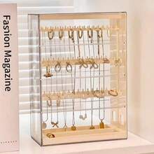 Display Stand, Baraziku Key Chain Holder, Phone Lanyard, Anime Merchandise, Small Storage Box, Pin Display Rack, High-End Elegant Earrings, Earrings, Necklaces, Bracelets, Jewelry, Large Capacity Luxury - Multicolor - View 7