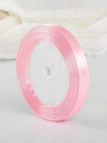25 Yards/Rolls 1cm Width Satin Ribbon Braided Thin Tape Gift Wrapping Cake Packaging Material Bowknot Ribbon Valentines - Multicolor - View 12