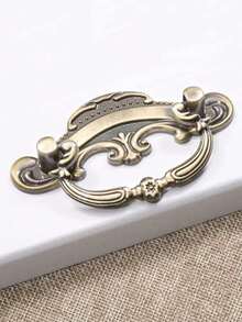 5pcs Vintage Green Bronze Cabinet Door Drawer Handle - bronzer - View 2