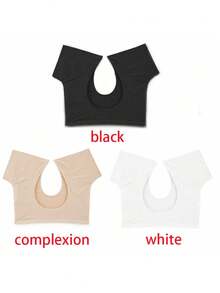 1pc Armpit Sweat Vest Breathable Underarm Sweat Pads Anti-Odor Quick-Dry Invisible Protector For Women Girls Daily Work Office Gym Yoga Running Outdoor - Color - View 7