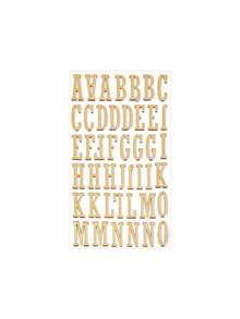 Brand New Creative 3D Gold Foil Letter Stickers, 3 Reusable Self-Adhesive Three-Dimensional Bubble Stickers, Including Uppercase And Lowercase Letters, Numbers 0-9, And Stars - Multicolor - View 7