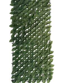 1pc 300x50cm Artificial Fence Balcony Shade Privacy Screen Fake Lawn Roller Shutter Sunshade Net Leaf Wall Covering UV Resistant Weatherproof Durable Windproof Easy Install For Garden Patio Yard Backyard Deck Home Decor Gift - Multicolor - View 6