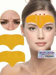 Forehead Wrinkle Patches – Alcohol-Free Firming Strips For Smooth Youthful Skin, Anti-Aging Face Lift Mask, All Skin Types, Adult Skincare Tool, Beauty Supplies - Multicolor - View 1