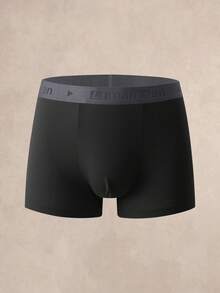 EverLounge Men's Minimalist Comfortable Boxer Briefs 3-Pack - Black - View 4