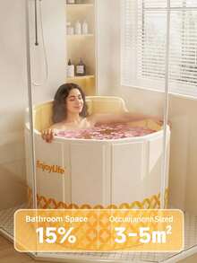Foldable Cross-Border Cold Therapy Ice Bath Tub, Sports Recovery Bathtub, Portable Adult Ice Tub, PVC Bath Tub - Multicolor - View 7