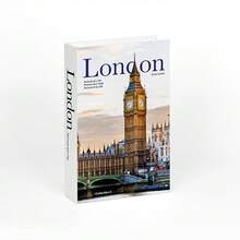 1 قطعة صندوق تخزين كتاب مزخرف قابل للفتح، مجموعة كتب فاخرة، رف عرض ديكور، إكسسوار تصميم، نموذج كتاب مجوف، منظم كتب - متعدد الألوان - مشاهدة 16