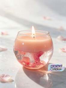 1box Preserved Dried Flower Scented Candle High Aesthetic Decorative Ornament Creative Gift For Wedding Favors Birthday Present Home Bedroom Indoor Romantic Fragrance Decor Accessory - Multi Scents - View 9