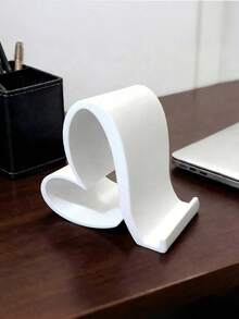 Heart-Shaped Phone Stand | 3D Printed Universal Tablet Holder, Home, Office, Party Decor Desktop Storage Rack, Suitable For Birthday, Holiday, Wedding/Birthday, Bride-To-Be Gift, Bridesmaid Gift, Bachelorette Party, Creative Gift For Friends, - Multicolor - View 7