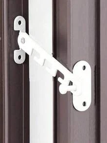 1/2 Cerradura de para ventana fija, Cerradura de para ventana de metal, Cerradura para ventana deslizante, Cerradura de para ventana, Protección de , Decoración del hogar - Multicolor - Ver 5