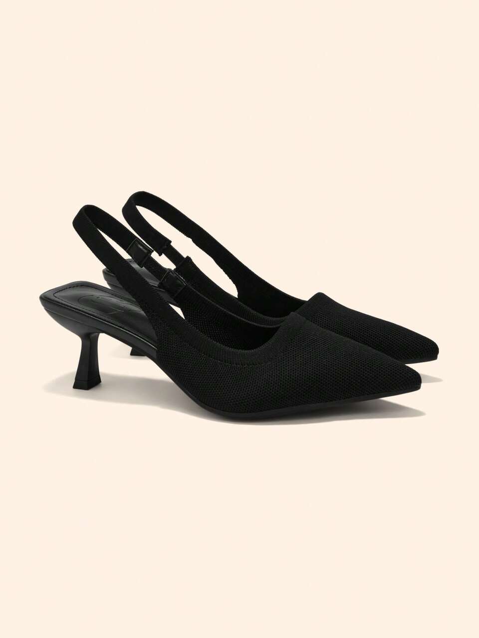 CUCCOO BASICS High-Heeled Shoes, Fabric Embroidered Thread, Suitable For Summer Vacation, Back To School, College Life, Spring And Spring Break And Other Occasions. Fall Shoes