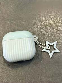 1 Buah Casing Pro Bergaris Lucu – Kompatibel dengan Generasi 1/2/3/4, Pelindung Lembut yang Kompatibel dengan Earbud Apple, Desain Unik, Casing Tahan Guncangan, Hadiah untuk Wanita dan Anak Perempuan - MultiWarna - View 10