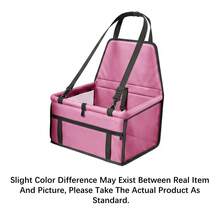 1Pc Foldable Pet Carrier Bag, Portable Outdoor Pet Bed With Breathable Waterproof Fabric, Suitable For Small And Medium Cats & Dogs, Multifunctional Pet Car Seat And Car Seat Cover - Multicolor - View 7