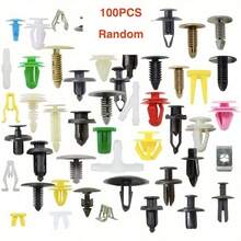 50/100/200/500 piezas/Set Clips de plástico universales para parachoques y puertas de automóvil, juego de sujetadores automotrices duraderos, juego de remaches y clips de sujeción automotrices mixtos para reparación fácil de automóviles, parachoques y paneles de puertas - Mezcla de colores - Ver 12